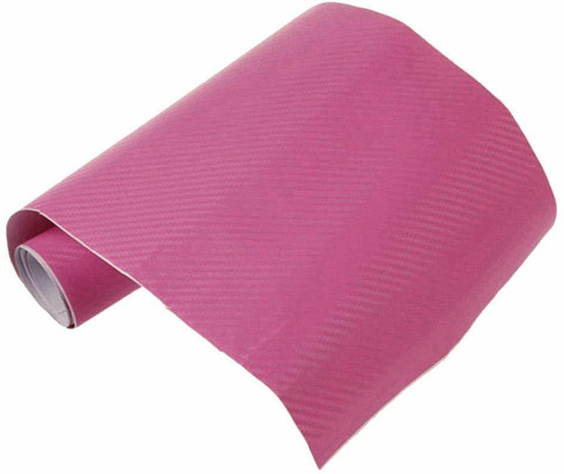 samkrish Decorative Sticker for Windows, Sides, Bumper, Windshield, Hood, Rearshield(Pink)