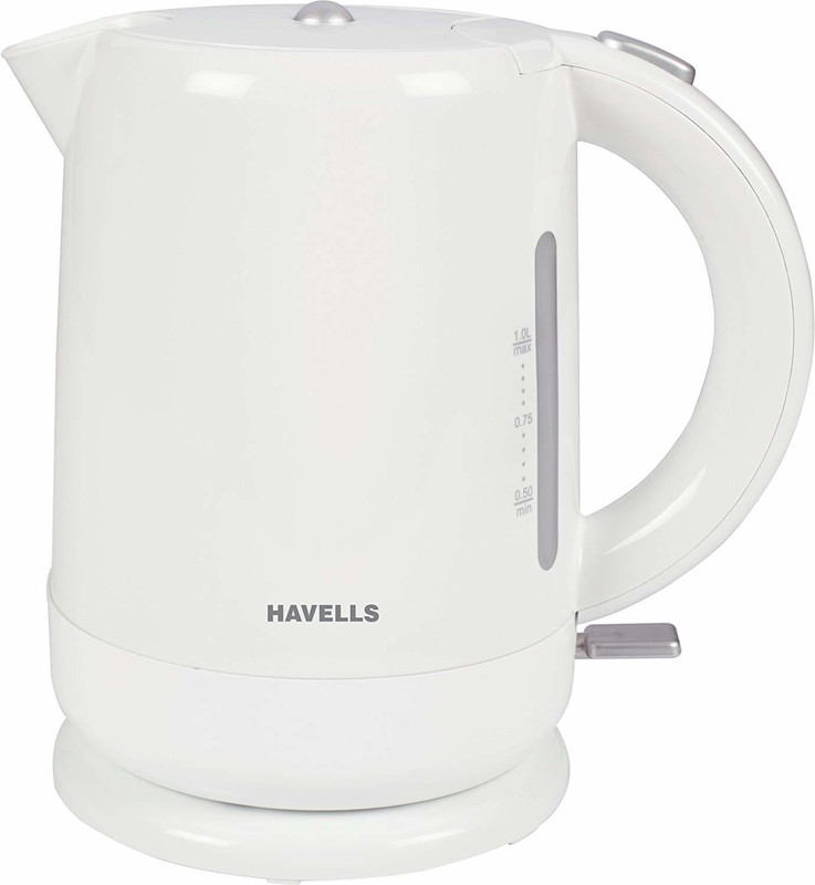 Havells Cordless Kettle (White) Electric Kettle(1 L, White)