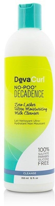 DevaCurl No-Poo Decadence (Zero Lather Ultra Moisturizing Milk  - For Super Curly Hair)_1892 Hair Lotion(355 ml)