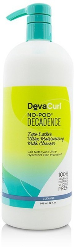DevaCurl No-Poo Decadence (Zero Lather Ultra Moisturizing Milk  - For Super Curly Hair)_1893 Hair Lotion(946 ml)