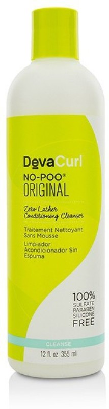 DevaCurl No-Poo Original (Zero Lather Conditioning  - For Curly Hair)_1896 Hair Lotion(355 ml)