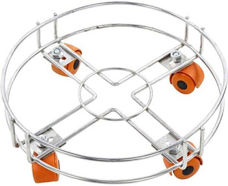 avishi Gas Cylinder Trolley Gas Cylinder Trolley(Silver)