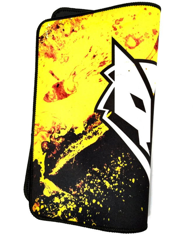 pixon nubwo gaming laptop computer mousepad 35 x 28 cm Mousepad(Yellow, Black)