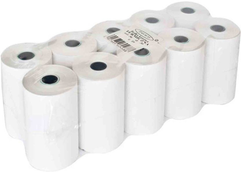 youtech THERMAL PLAIN 58MM20MTR Thermal Paper ROLL Pack of 10 Pcs box 58x20 Thermal Paper(Set of 1, White)
