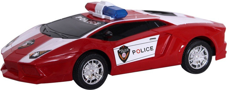 collectionmart Remote Control Police Car (Red)(Red)