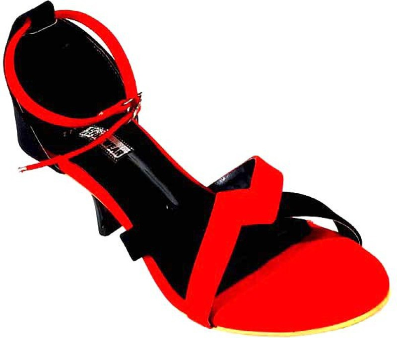 haroon footwear Women Red Heels