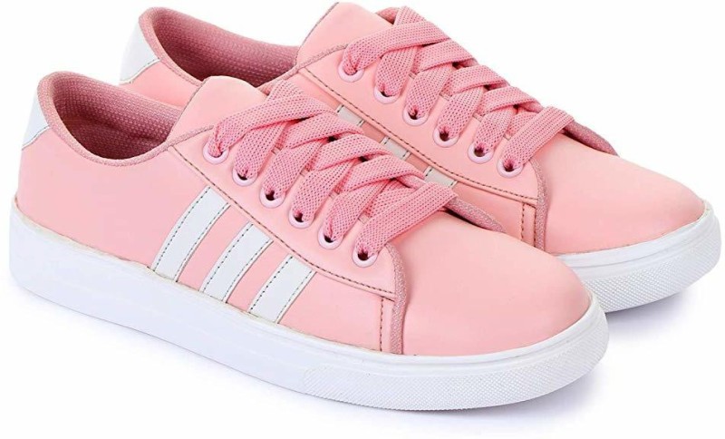 BELLA TOES Sneakers For Women(Pink 