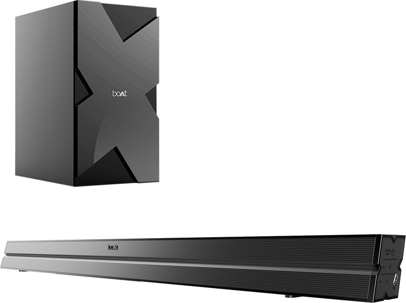 boAt Aavante 120 W Bluetooth Soundbar(Premium Black, 2.1 Channel)