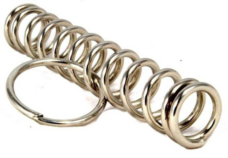 SSR SHOP A SARKAR Spring and Ring Magic Puzzle Magic Trick (Silver) Puzzle Gag Toy(Silver)