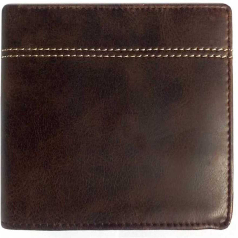 vital king Men Casual Brown Artificial Leather Wallet(8 Card Slots)