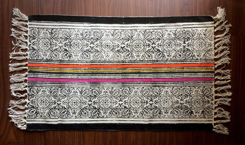 veebee Multicolor Cotton Area Rug(61.5 cm  X 91 cm)