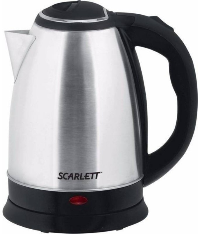 Granny Smith Scarlett Hot Water kettle Portable Boiler Tea Coffee Warmer Heater Cordless Electric Kettle(2 L, Silver)