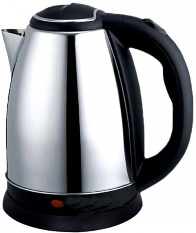 Scarlett Hot Water Pot Portable Boiler Tea Coffee Warmer Heater Cordless Electric 2.0 litre Electric Kettle (2.0, Silver, Black) Electric Kettle(2 L, Black)