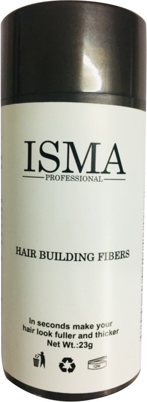 isma professional hair building fibre, hair loss concealer for men & women(23 g)
