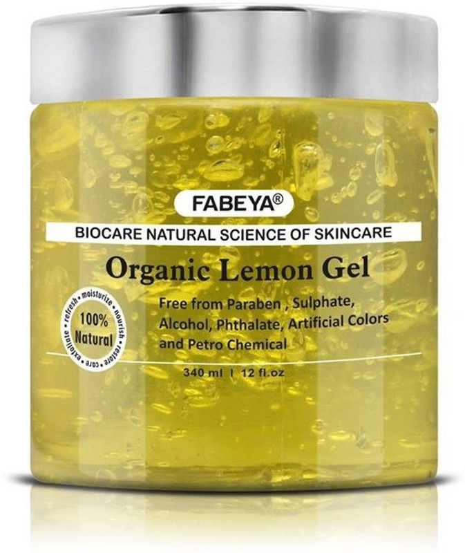 fabeya ORGANIC LEMON GEL(100% organic lemon gel ) Scrub(340 ml)