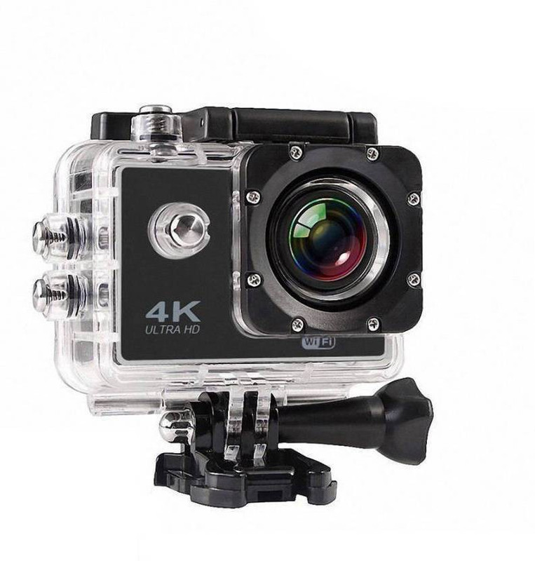 CASVO 4k Sport Action camera Camera /30fps 16MP Action Camera with EIS, Ultra HD 30m Waterproof Camera with Remote Control, 170 Degree Wide Angle Sports and Action Camera(Black, 16 MP)