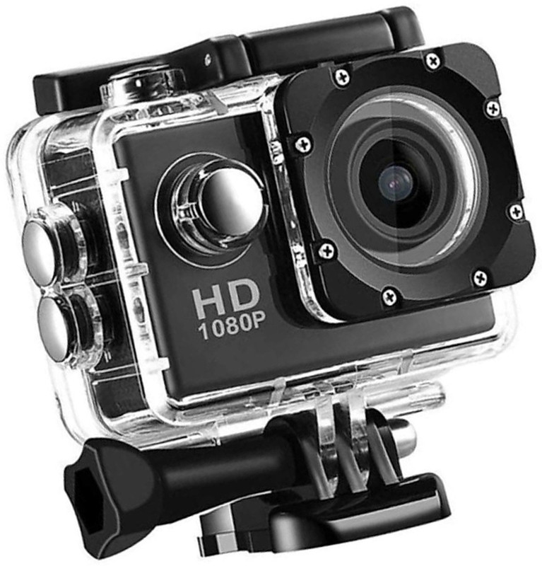 BIRATTY 1080 Sport Camera Sports and Action Camera Sports and Action Camera(Black, 12 MP)