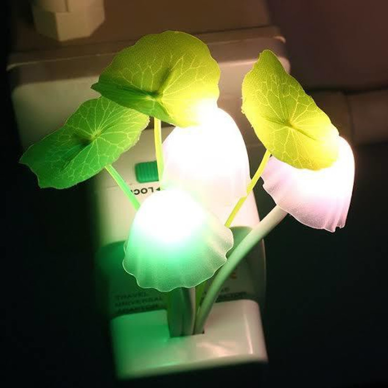 3dome MASHROOM LAMP ROOM LIVING LIGHT NIGHT LIGHT Night Lamp(7 cm, Black)