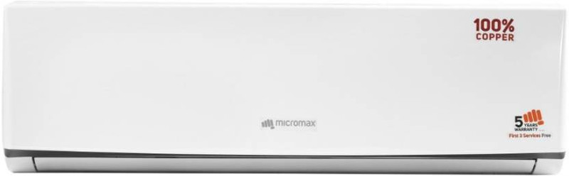 Micromax 1 Ton 3 Star Split AC - White(ACS12C3T3QS6WH, Copper Condenser)