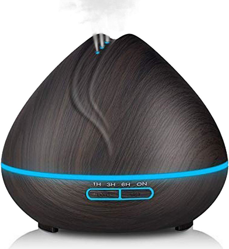 kapimo Humidifier Air Freshener Led Color Changing Lights Essential Oil Electric Aroma Diffuser (Pack of 1)(400 ml)