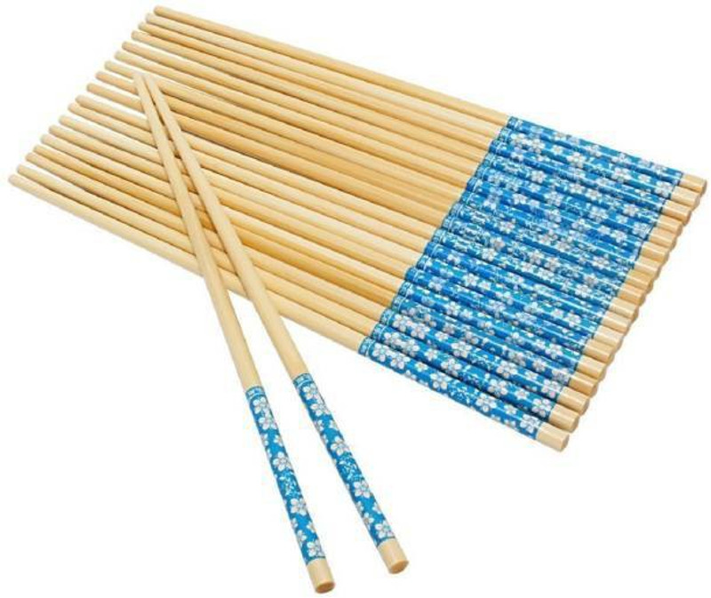 sakoraware Eating Bamboo Chinese, Japanese, Korean Chopstick(Multicolor Pack of 20)