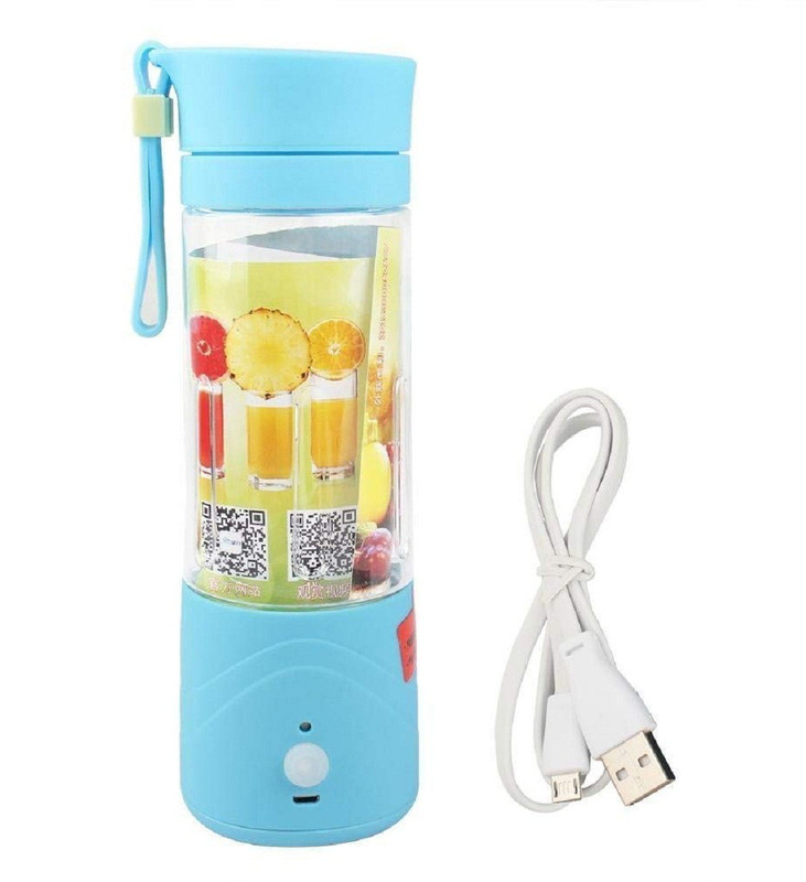 Clomana CM-1587 Good-looking Juice cup Type USB portable electric juicer grinder vegetable juicer,mixer grinder machine,juicer for fruits,juicer for fruits,hand juicer machine ,hand juicers and mixers,hand juicer grinder,hand juicers 220 Juicer Mixer Grinder(Multicolor, 1 Jar)