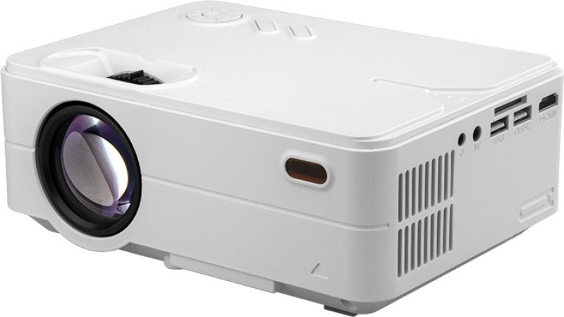 Boss S12 Full HD 3D 2500 Lumens Portable Projector(White)
