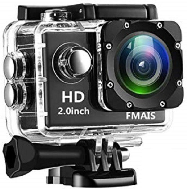 Buy Genuine HD 1080P 4K Ultra HD 12 MP WiFi Waterproof Digital & Sports Camcorder With Accessories  Sports and Action Camera(Black, 12 MP)