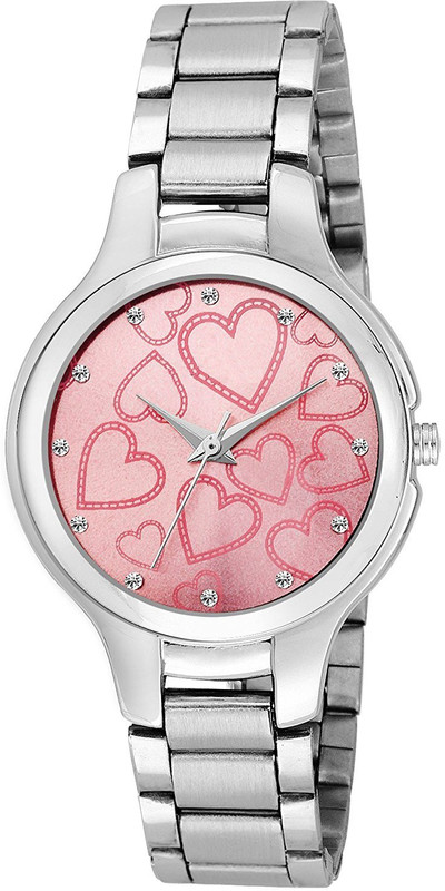 tw ticker 702 latest fashion professional pink dial Analog Watch  - For Women