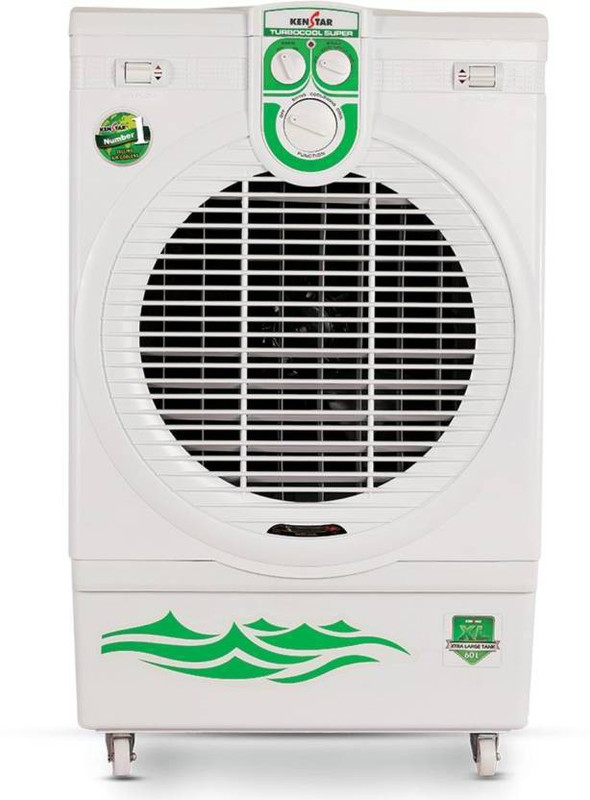 Kenstar TURBO COOL SUPER WITH REMOTE Desert Air Cooler(White, 40 Litres)