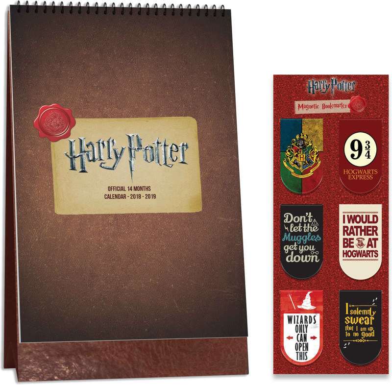 Mc Sid Razz Harry Potter Combo Pack Of 2 Table Calendar And