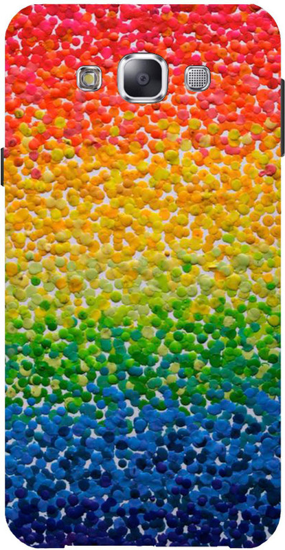 vatsaeng Back Cover for Samsung Galaxy E7(Multicolor, Dual Protection)