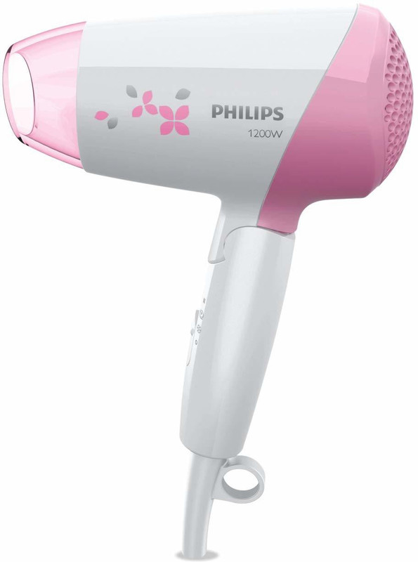 Philips Thermoprotect 1200W Foldable Hair Dryer(1200 W, Pink)