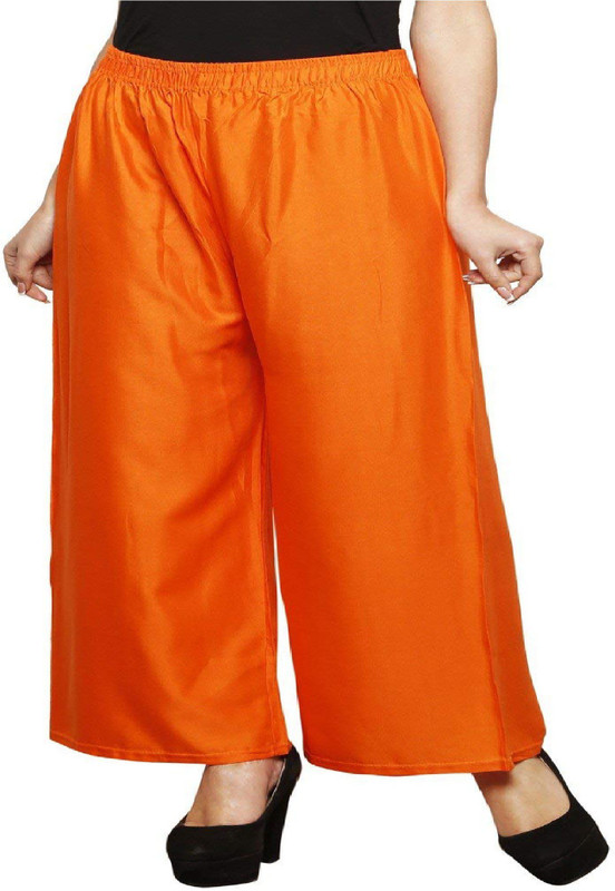 zcc zoya Relaxed Women Orange Trousers