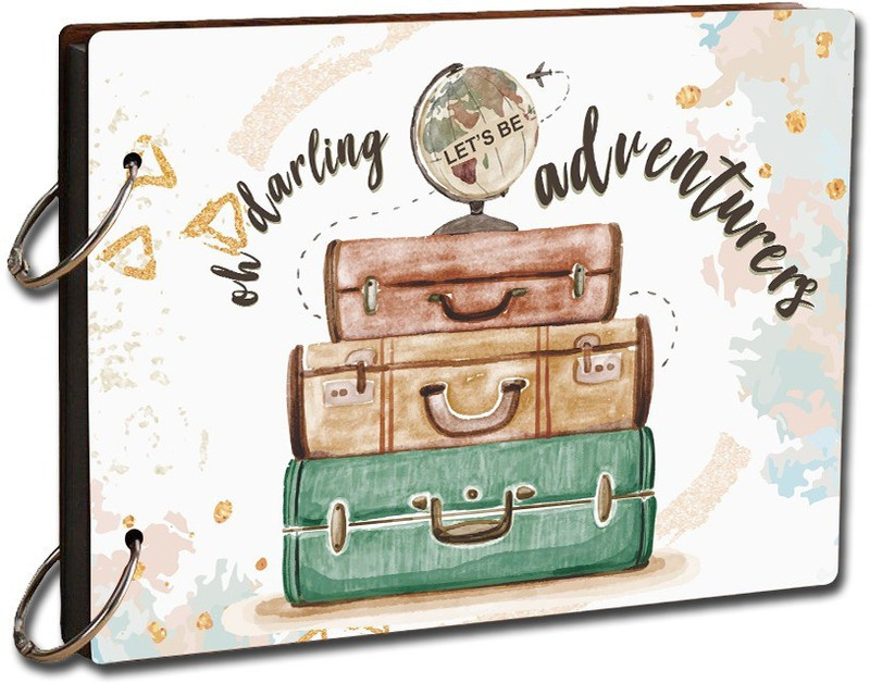 khirki Craft Scrapbook Travel Diary Photo Album(Photo Size Supported: 2 x 4)