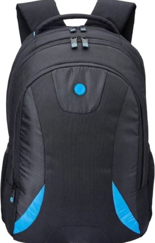 kurainnpvtltd HP00110 Waterproof School Bag(Light Blue, Black, 20 L)