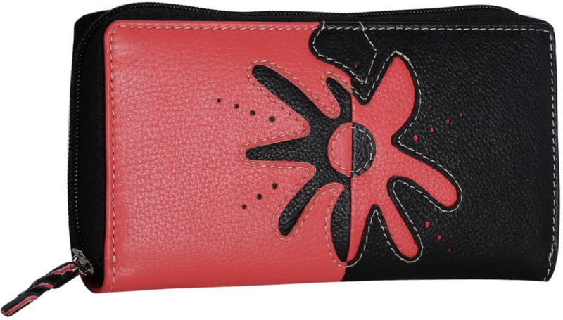 Hawai Casual Black, Pink Clutch