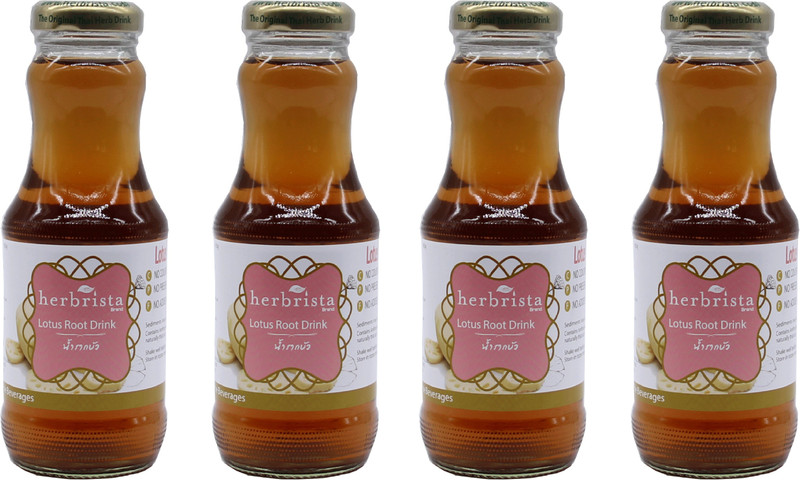 herbrista Lotus Root drink pack of 4 - 1L(4 x 0.25 L)