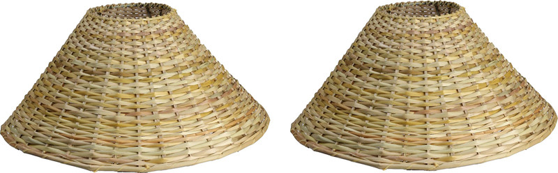 Sunshine Creation Cane Round 13 Inches 2 Pcs Table Lamps Lamp Shade Bamboo In Honduras At Desertcart Table Lamps Lamp Shade Bamboo, Cane Lamp Shades