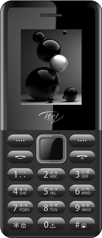 Itel It 2161(Elegant Black)