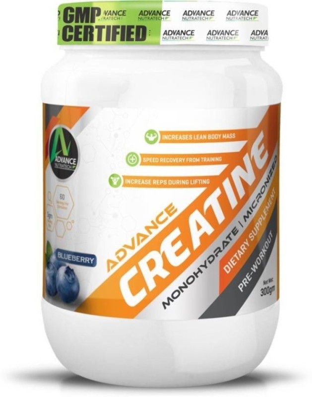 Advance Nutratech Creatine Monohydrate Micronized Creatine(300, Blueberry)