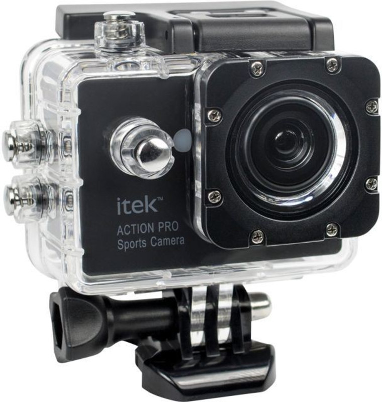 Buy Genuine HD 1080P Camera Ultra HD 30m under Waterproof Sport Camera 12MP 170 Degree Wide Angle Sports and Action Camera(Black, 12 MP)