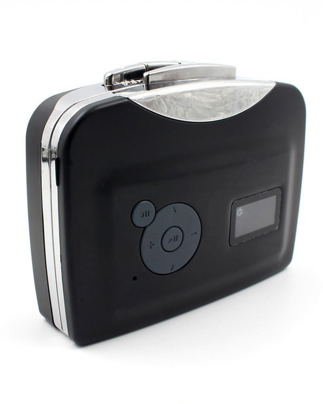 Tobo Old Cassette Tape to MP3 Capture, Capture Audio to MP3 Cassette Tape. TD-149CA MP3 Player(Black, 3.4 Display)