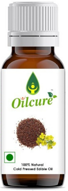 oilcure Cold Pressed Mustard Oil Plastic Bottle(100 ml)