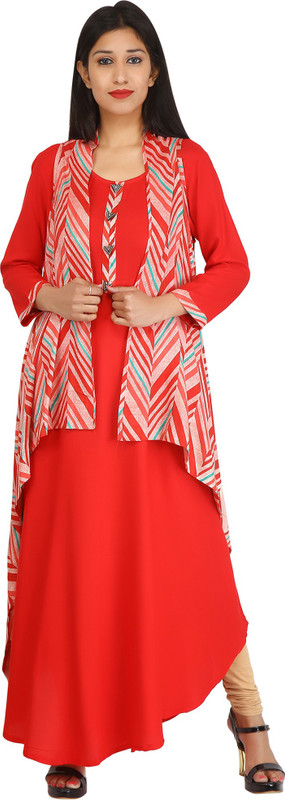 chokha sauda Women Ethnic Jacket and Kurta Set