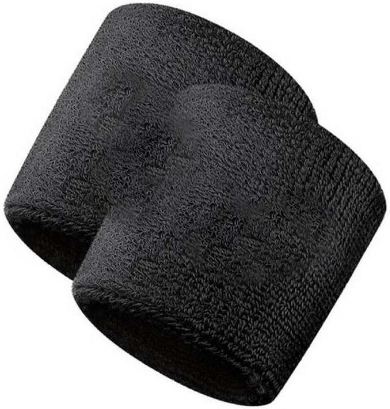 click2buy Band Support for Gym, Cricket, Running and Sports Fitness Band(Black)