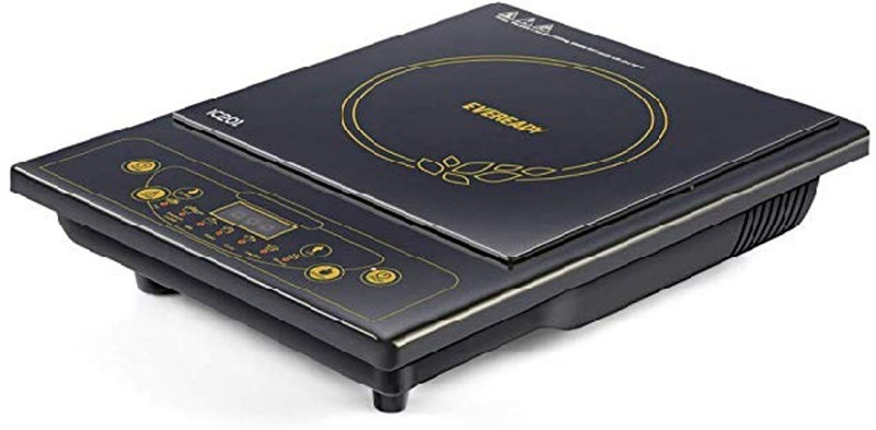 Eveready IC 201 2000 watt induction Induction Cooktop(Black, Push Button)