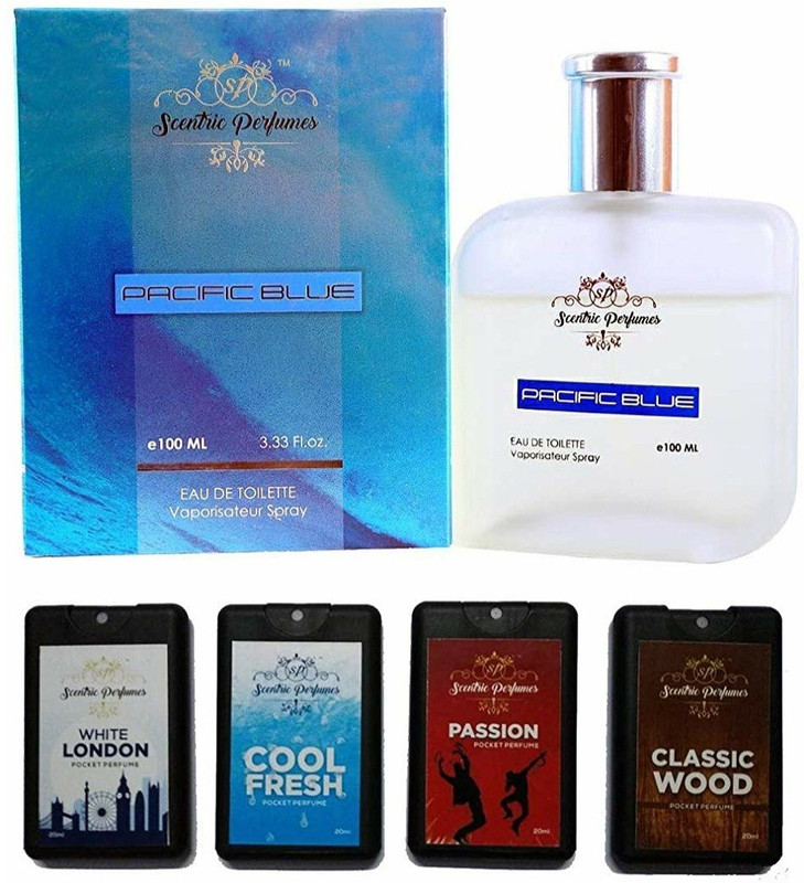 scentric pacific blue Eau de Toilette  -  100 ml(For Men)