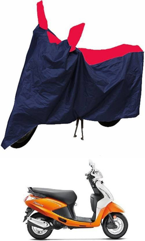 inaya automotive Two Wheeler Cover for Bajaj(V 150, Red, Blue)