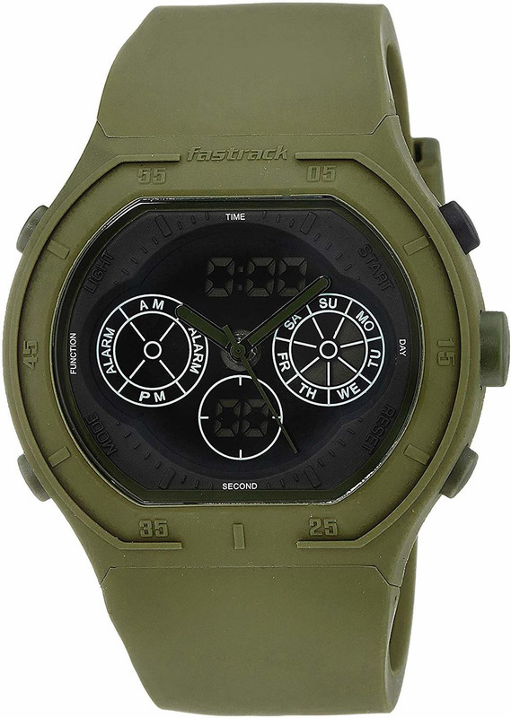 Fastrack 38008PP02 Analog-Digital Watch - For Men